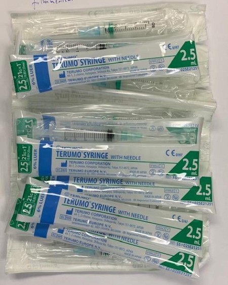 Syringe Green 2.5ml